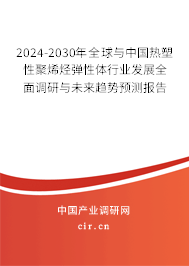 2024-2030年全球與中國熱塑性聚烯烴彈性體行業(yè)發(fā)展全面調(diào)研與未來趨勢(shì)預(yù)測(cè)報(bào)告