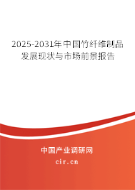 2025-2031年中國竹纖維制品發(fā)展現(xiàn)狀與市場前景報告