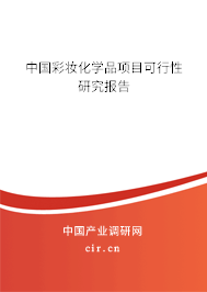 中國(guó)彩妝化學(xué)品項(xiàng)目可行性研究報(bào)告