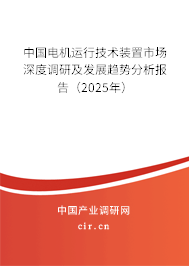 中國(guó)電機(jī)運(yùn)行技術(shù)裝置市場(chǎng)深度調(diào)研及發(fā)展趨勢(shì)分析報(bào)告（2025年）