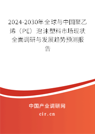 2024-2030年全球與中國聚乙烯（PE）泡沫塑料市場現(xiàn)狀全面調(diào)研與發(fā)展趨勢預(yù)測報告