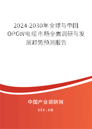 2024-2030年全球與中國OPGW電纜市場全面調研與發(fā)展趨勢預測報告
