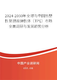 2024-2030年全球與中國熱塑性聚酰胺彈性體（TPE）市場全面調(diào)研與發(fā)展趨勢分析