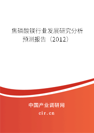 焦磷酸鎂行業(yè)發(fā)展研究分析預(yù)測(cè)報(bào)告（2012）