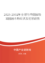 2025-2031年全球與中國抽吸凝固器市場(chǎng)現(xiàn)狀及前景趨勢(shì)