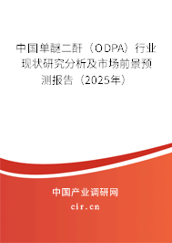 中國單醚二酐（ODPA）行業(yè)現(xiàn)狀研究分析及市場前景預測報告（2025年）