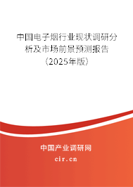 中國電子煙行業(yè)現(xiàn)狀調研分析及市場前景預測報告（2025年版）