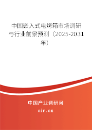 中國(guó)嵌入式電烤箱市場(chǎng)調(diào)研與行業(yè)前景預(yù)測(cè)（2025-2031年）