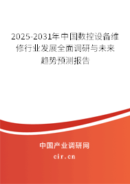 2025-2031年中國數(shù)控設(shè)備維修行業(yè)發(fā)展全面調(diào)研與未來趨勢預(yù)測報(bào)告