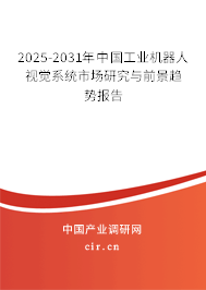 2025-2031年中國工業(yè)機(jī)器人視覺系統(tǒng)市場研究與前景趨勢報(bào)告