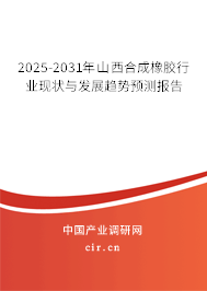 2025-2031年山西合成橡膠行業(yè)現(xiàn)狀與發(fā)展趨勢(shì)預(yù)測(cè)報(bào)告