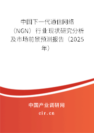 中國下一代通信網(wǎng)絡(luò)（NGN）行業(yè)現(xiàn)狀研究分析及市場前景預(yù)測報(bào)告（2025年）