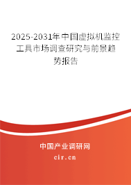 2025-2031年中國(guó)虛擬機(jī)監(jiān)控工具市場(chǎng)調(diào)查研究與前景趨勢(shì)報(bào)告