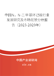 中國N，N-二甲基環(huán)己胺行業(yè)發(fā)展研究及市場前景分析報告（2023-2029年）