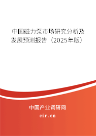 中國(guó)磁力泵市場(chǎng)研究分析及發(fā)展預(yù)測(cè)報(bào)告（2025年版）