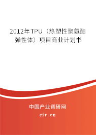 2012年TPU（熱塑性聚氨酯彈性體）項目商業(yè)計劃書