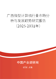 廣西微型計算機行業(yè)市場分析與發(fā)展趨勢研究報告（2025-2031年）