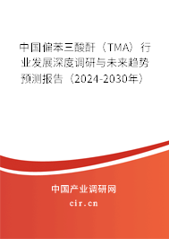 中國(guó)偏苯三酸酐（TMA）行業(yè)發(fā)展深度調(diào)研與未來趨勢(shì)預(yù)測(cè)報(bào)告（2024-2030年）