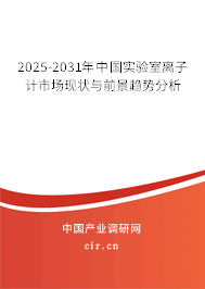 2025-2031年中國實驗室離子計市場現(xiàn)狀與前景趨勢分析
