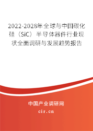 2022-2028年全球與中國碳化硅（SiC）半導體器件行業(yè)現(xiàn)狀全面調(diào)研與發(fā)展趨勢報告
