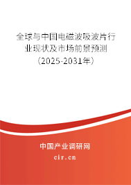 全球與中國電磁波吸波片行業(yè)現(xiàn)狀及市場前景預(yù)測（2025-2031年）