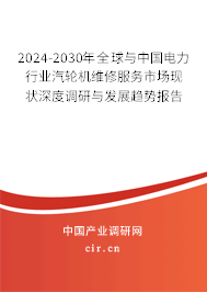 2024-2030年全球與中國(guó)電力行業(yè)汽輪機(jī)維修服務(wù)市場(chǎng)現(xiàn)狀深度調(diào)研與發(fā)展趨勢(shì)報(bào)告