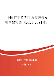 中國氛圍照明市場調(diào)研與發(fā)展前景報(bào)告（2025-2031年）