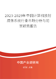 2023-2029年中國(guó)計(jì)算機(jī)放射成像系統(tǒng)行業(yè)市場(chǎng)分析與前景趨勢(shì)報(bào)告