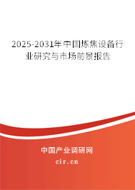 2025-2031年中國(guó)煉焦設(shè)備行業(yè)研究與市場(chǎng)前景報(bào)告