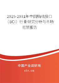 2025-2031年中國腦機接口（BCI）行業(yè)研究分析與市場前景報告