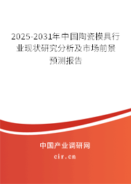 2025-2031年中國陶瓷模具行業(yè)現(xiàn)狀研究分析及市場前景預測報告