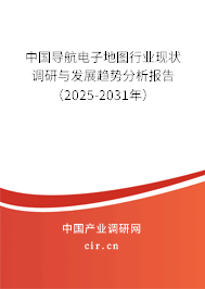 中國(guó)導(dǎo)航電子地圖行業(yè)現(xiàn)狀調(diào)研與發(fā)展趨勢(shì)分析報(bào)告（2025-2031年）