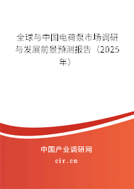 全球與中國電荷泵市場調(diào)研與發(fā)展前景預(yù)測報(bào)告（2025年）