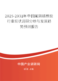 2025-2031年中國氟磷腈橡膠行業(yè)現(xiàn)狀調(diào)研分析與發(fā)展趨勢(shì)預(yù)測(cè)報(bào)告