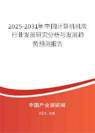 2025-2031年中國計算機機房行業(yè)發(fā)展研究分析與發(fā)展趨勢預(yù)測報告