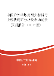 中國爐外精煉用耐火材料行業(yè)現(xiàn)狀調研分析及市場前景預測報告（2025版）