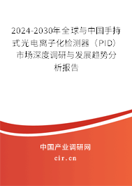 2024-2030年全球與中國手持式光電離子化檢測器（PID）市場深度調研與發(fā)展趨勢分析報告