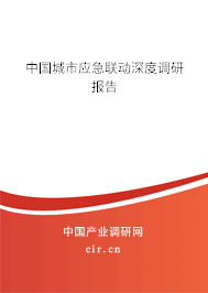 中國城市應急聯(lián)動深度調(diào)研報告
