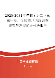 2025-2031年中國(guó)3,5-二（三氟甲基）苯胺市場(chǎng)深度調(diào)查研究與發(fā)展前景分析報(bào)告