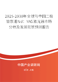 2025-2030年全球與中國二極管泵浦Nd：YAG激光器市場分析及發(fā)展前景預測報告