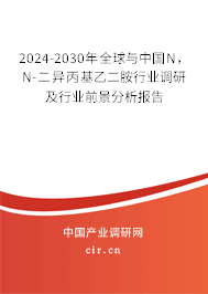 2024-2030年全球與中國N，N-二異丙基乙二胺行業(yè)調(diào)研及行業(yè)前景分析報(bào)告