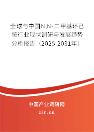 全球與中國N,N-二甲基環(huán)己胺行業(yè)現(xiàn)狀調(diào)研與發(fā)展趨勢分析報告（2025-2031年）