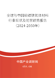 全球與中國軟磁鐵氧體材料行業(yè)現(xiàn)狀及前景趨勢報告（2024-2030年）