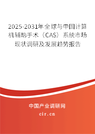 2025-2031年全球與中國計(jì)算機(jī)輔助手術(shù)（CAS）系統(tǒng)市場現(xiàn)狀調(diào)研及發(fā)展趨勢報告