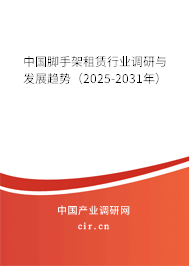 中國(guó)腳手架租賃行業(yè)調(diào)研與發(fā)展趨勢(shì)（2025-2031年）