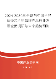 2024-2030年全球與中國半導(dǎo)體微芯片熱管理產(chǎn)品行業(yè)發(fā)展全面調(diào)研與未來趨勢預(yù)測