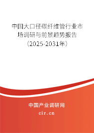 中國(guó)大口徑碳纖維管行業(yè)市場(chǎng)調(diào)研與前景趨勢(shì)報(bào)告（2025-2031年）