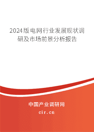 2024版電網(wǎng)行業(yè)發(fā)展現(xiàn)狀調(diào)研及市場前景分析報告