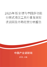 2025年版全球與中國多功能分離式液壓工具行業(yè)發(fā)展現(xiàn)狀調(diào)研及市場前景分析報(bào)告