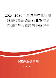 2024-2030年全球與中國谷氨酰胺轉(zhuǎn)氨酶原酶行業(yè)發(fā)展全面調(diào)研與未來趨勢分析報(bào)告